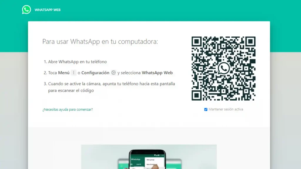 WhatsApp Web con Contraseña