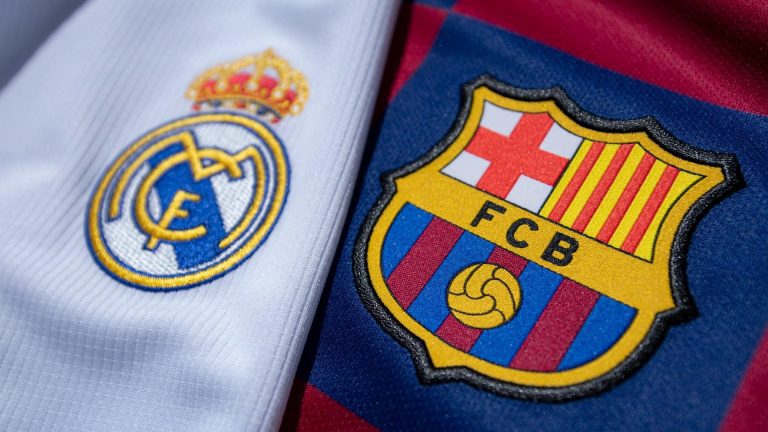 Gigantes del Fútbol Español Real Madrid y Barcelona